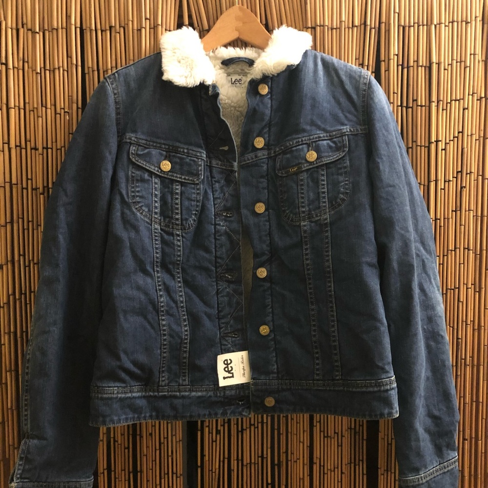 BRAND NEW Lee Sherpa Jean Jacket